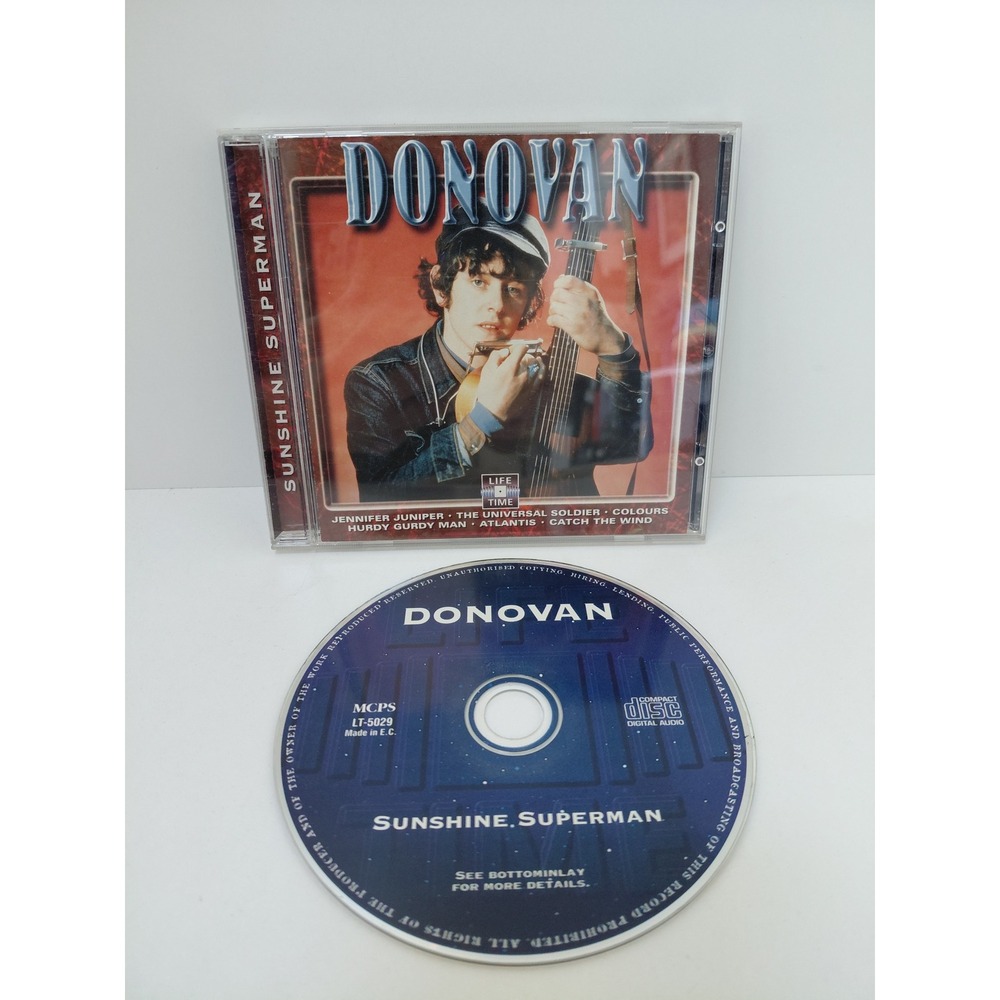 Donovan Sunshine Superman CD Life Time Series Live Recording LT 5029A Germany